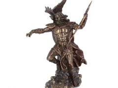 Statueta rasina si bronz mitologica Zeus 30cm